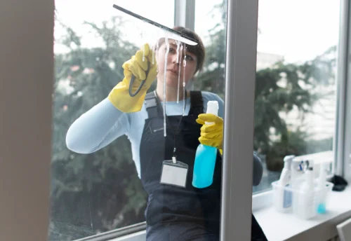Nettoyage de vitres intérieures et extérieures à Dourdain